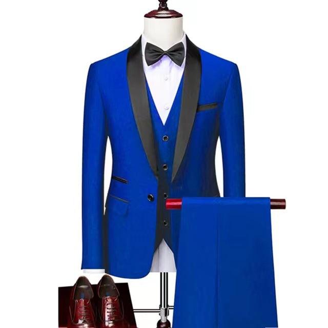 Mens Stylish 3 Pc All Occasion Tuxedos Suits Various Colours