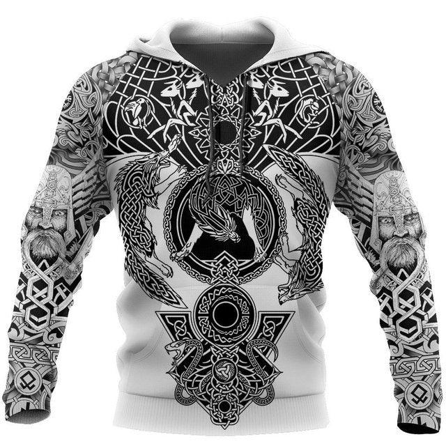 Hoodies For Men Cool Animal-print