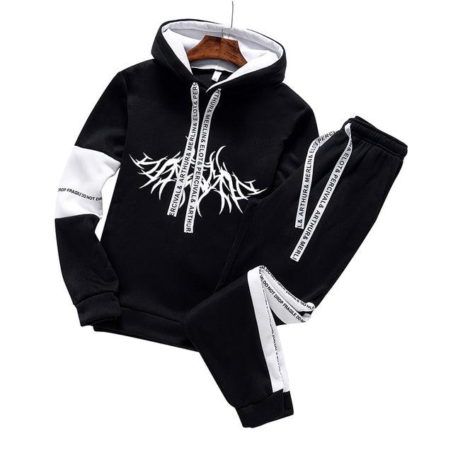 Unisex Hoodie Tracksuit Set