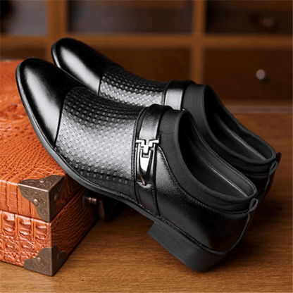 Mens Breathable Formal Leather Shoes