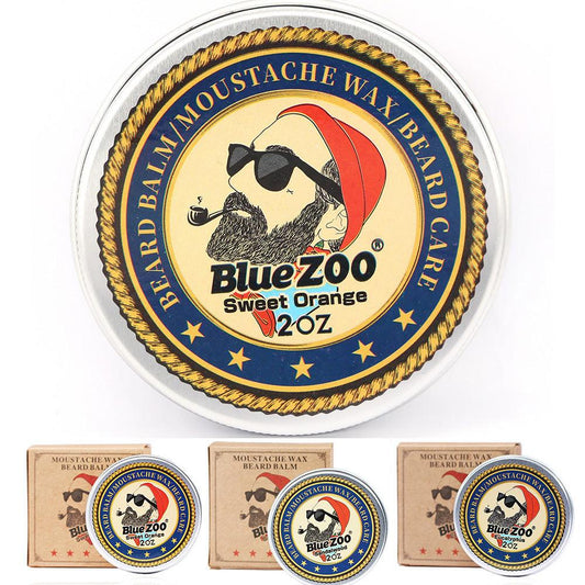 Beard Wax Blue Zoo - Herbal Materials