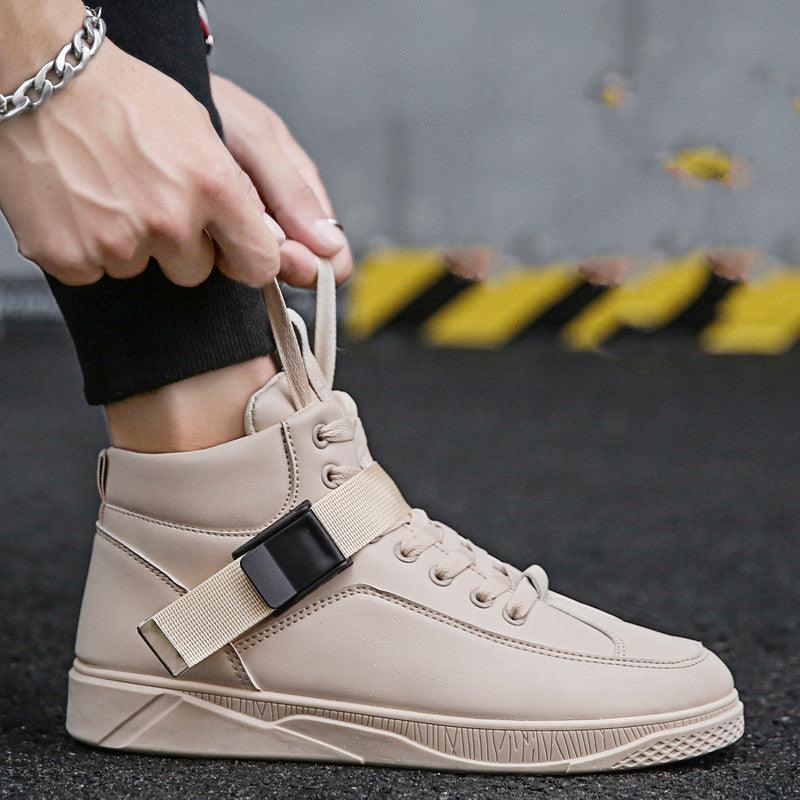 Mens Casual High-Top Trainers