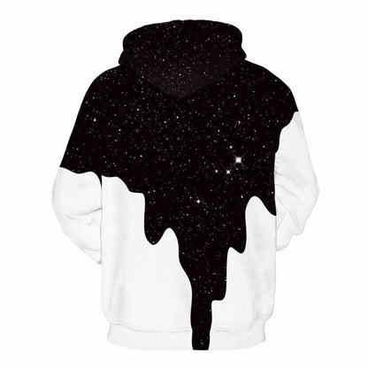 Unisex Spill Milk 3D Printed Hoodies