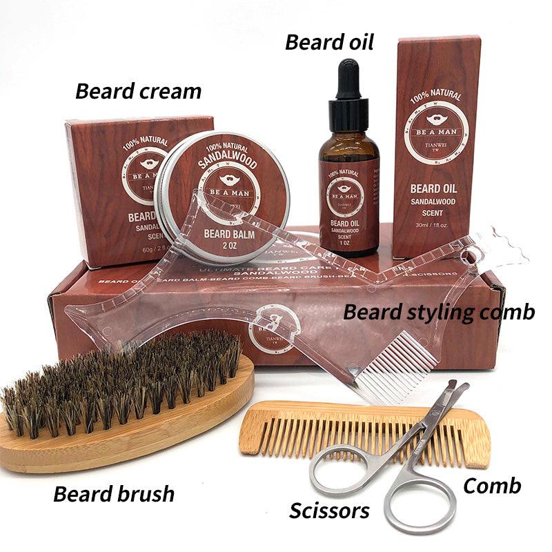 Beard Deluxe Care Set- Sandalwood