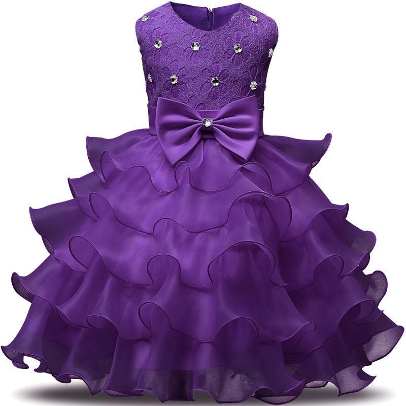 Girls Beautiful Sleeveless Giselle Style Princess Dress