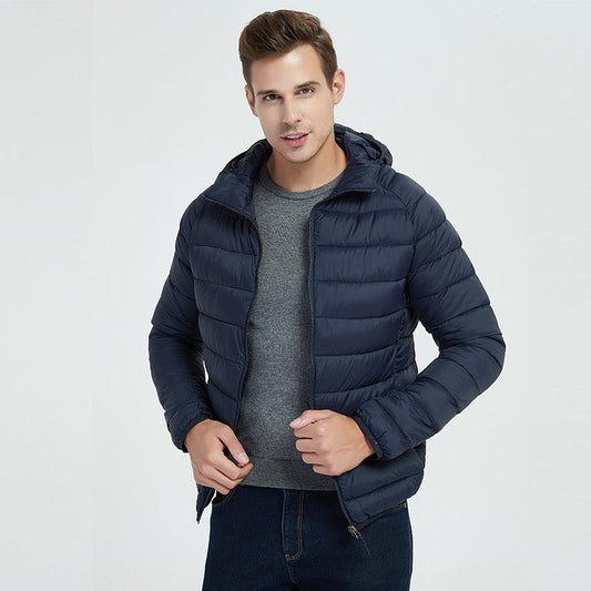 Down Padded Stand-Collar Jacket