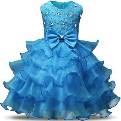 Girls Beautiful Sleeveless Giselle Style Princess Dress