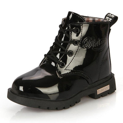 Girls Short Doc Martin Boots