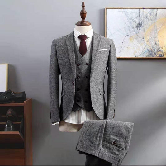 Mens Three-Piece - Business Formal Suit