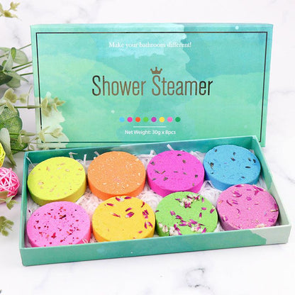 Aromatherapy Shower Steamer Essential Oil Bath Salt Bomb