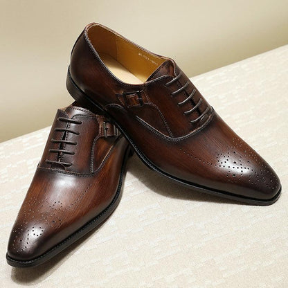 Mens Breathable Business Oxford High-End Casual Shoes