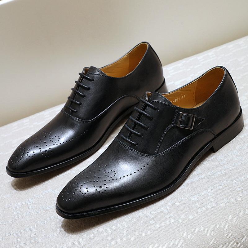 Mens Breathable Business Oxford High-End Casual Shoes