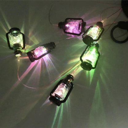 Colour-Changing Solar-Powered Lanterns Wind Chime Mobile with LED Lighting