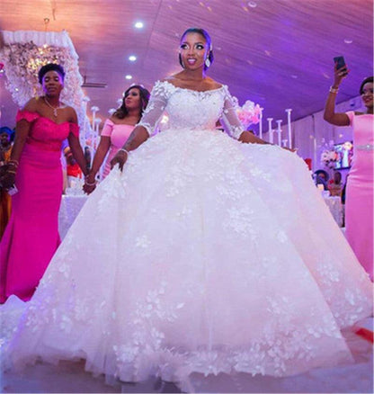 Impressive Stunning Princesses Ball wedding Dress Detailed to Perfection  Plus Size Available