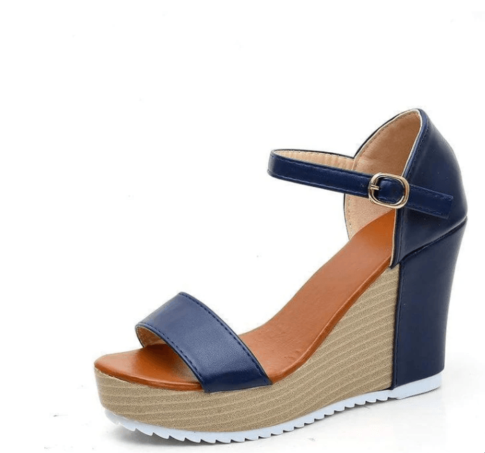 Ladies Roman Wedge Heels Sandal Shoes