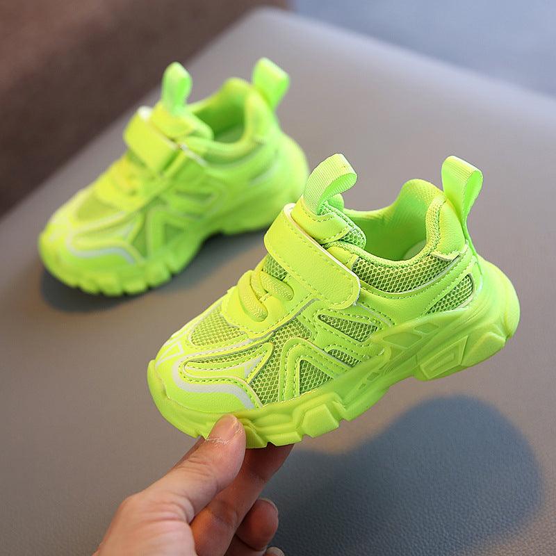 Boys Girls Baby Toddler Breathable Mesh Trainer Shoes