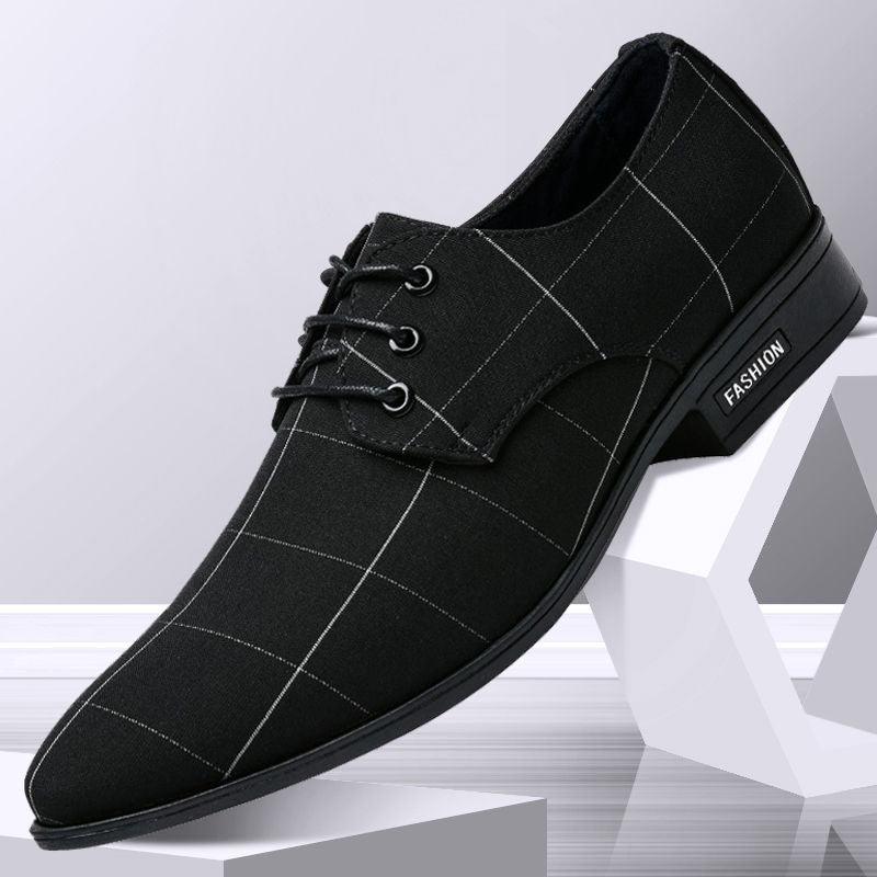 Mens Dress Breathable Canvas Shoes