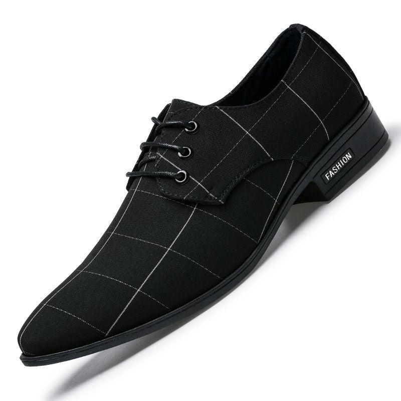 Mens Dress Breathable Canvas Shoes