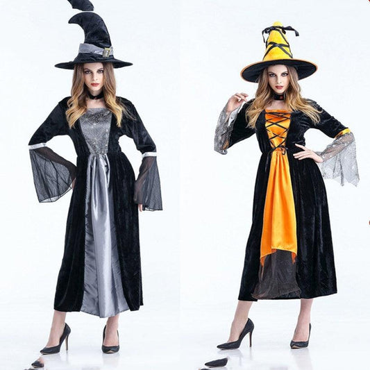 Halloween Carnival Fancy Dress Women Magic Moment Costume-Adult Sorceress Cosplay Costume -