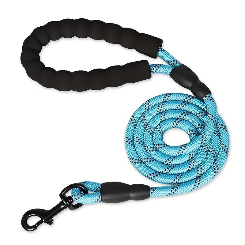 Adjustable Waist Rope Leash Padded Handle Reflective Lead