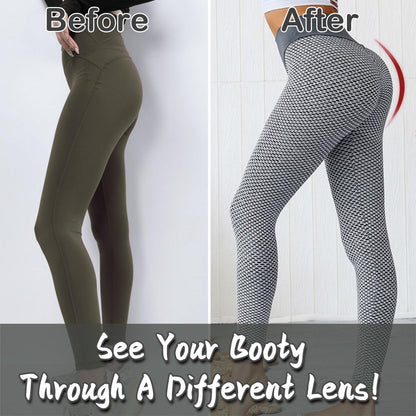 Leggings Women Butt Lifting Workout Tights Plus Size Sports High Waist Yoga