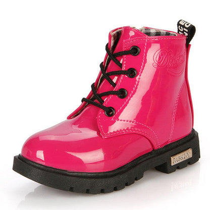 Girls Short Doc Martin Boots