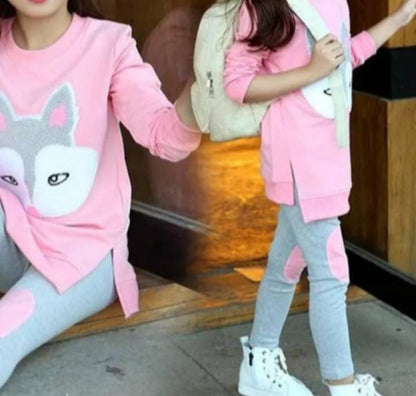 Girls' Cute Animal Outfit Sets