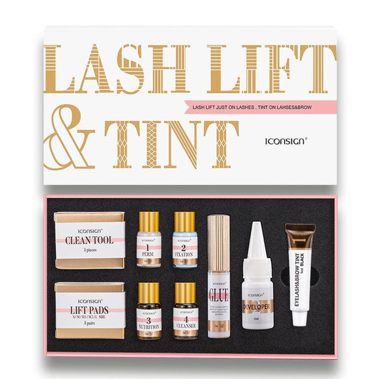 Lash Lift Eyelash Eyebrow Dye Tint Kit Lashes Perm Set Brow Lamination Makeup Tools ICONSIGN