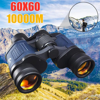 Telescope Powerful Binoculars 60X60 Hd 10000M High Magnification Optical Scopes Night Vision Fixed Zoom