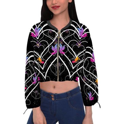 Fayziebobs Feeling the Love- Special Edition Chiffon Cropped Jacket.