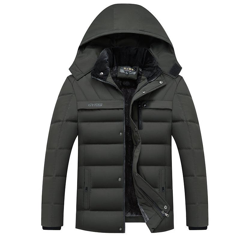 SUPER WARM HOODEDJACKET-Mens