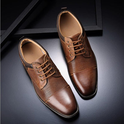 Men's Oxford Style Formal  Leather Shoes