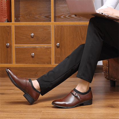 Mens Breathable Formal Leather Shoes