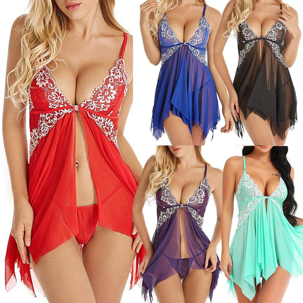 Ladies Sassy Lingerie Panamas Dress