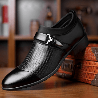 Mens Breathable Formal Leather Shoes