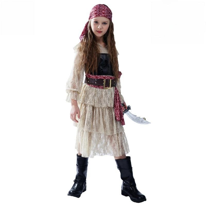 Lace Pirate Skirt, Girl's Pirate Party Costumes