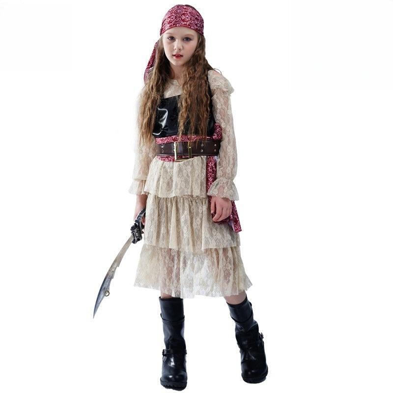 Lace Pirate Skirt, Girl's Pirate Party Costumes