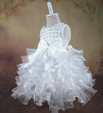 Girls' Bow String Beads  Beauty Princess Dress