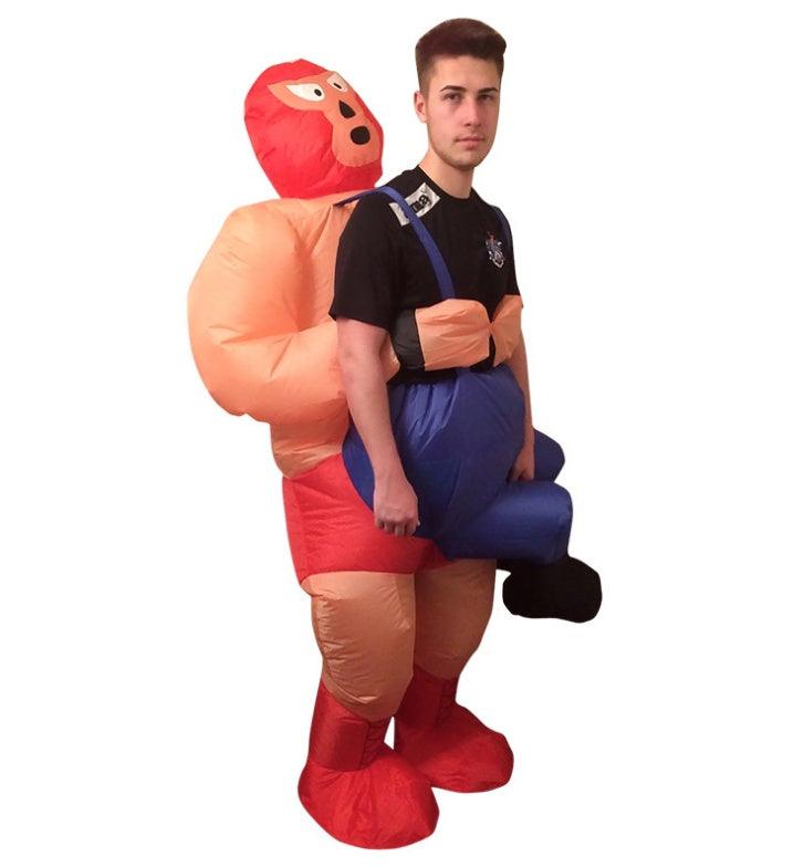 Trump Chair Inflatable Suit. Adult Make-up Party Toys Dress Up Cosplay Costumes Outfit