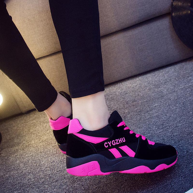 Ladies Stylish Sports Thick Sole Trainers