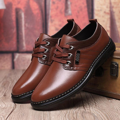 Men's Business Casual Round British Design Shoes