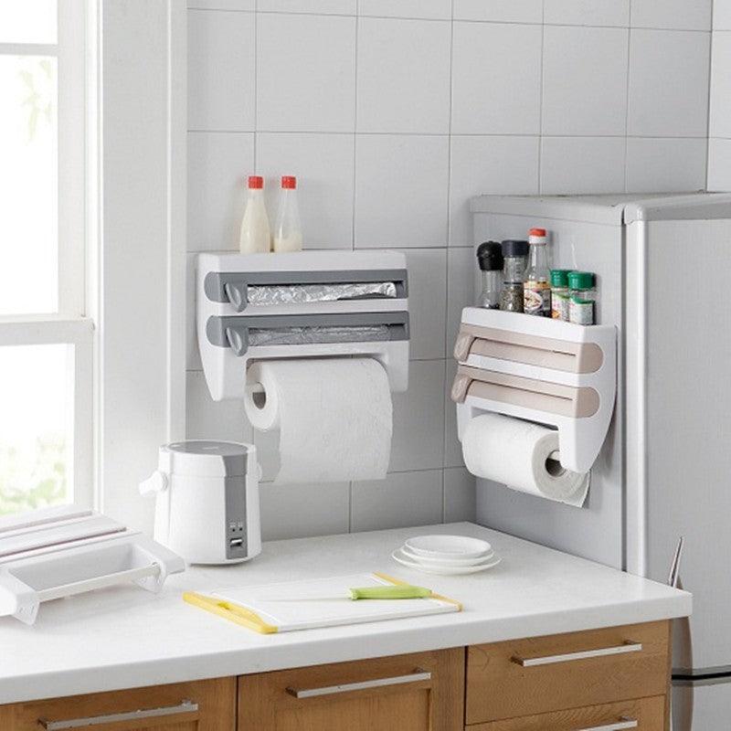 4-In-1 Kitchen Roll Holder Dispenser