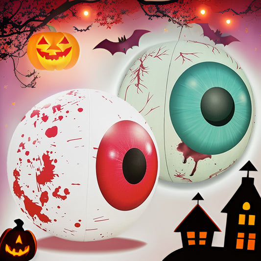 Halloween Courtyard Decoration PVC Inflatable LED Luminous Ball