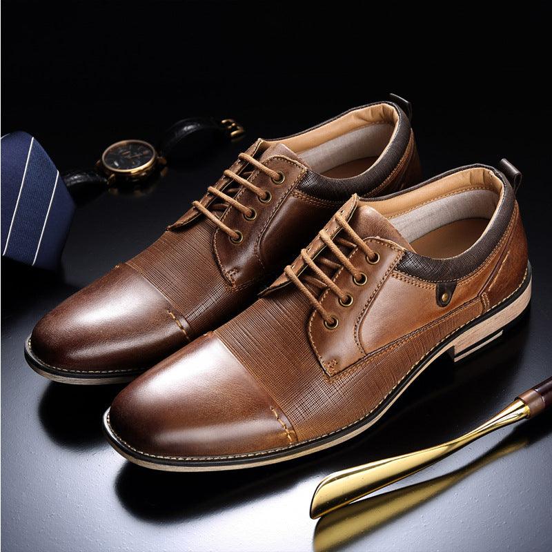 Men's Oxford Style Formal  Leather Shoes