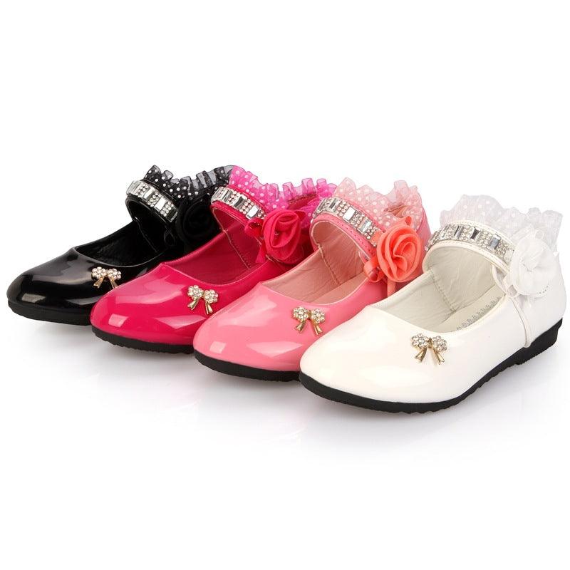 Princess Dancing Shoes With Bow Strap