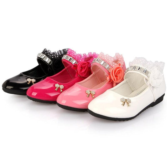 Princess Dancing Shoes With Bow Strap