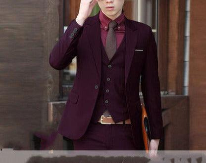 Mens Stylish Classic Slim Style Suits