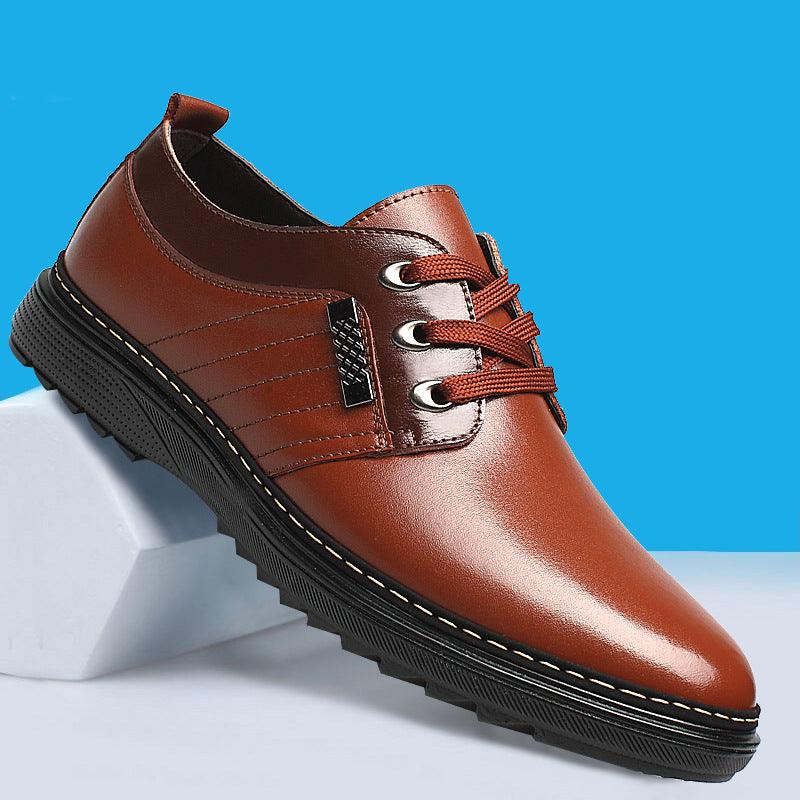 Men's Business Casual Round British Design Shoes