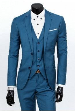 Men's Classic White Pocket Chief Suits