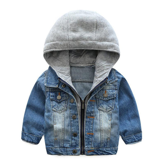 Boys Washed Soft Denim Jacket